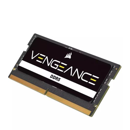 Memoria CORSAIR VENGEANCE 32GB DDR5 5600MT/s SODIMM CL48 CMSX32GX5M1A5600C48 para notebook, laptop, mini PC y estaciones de trabajo móviles