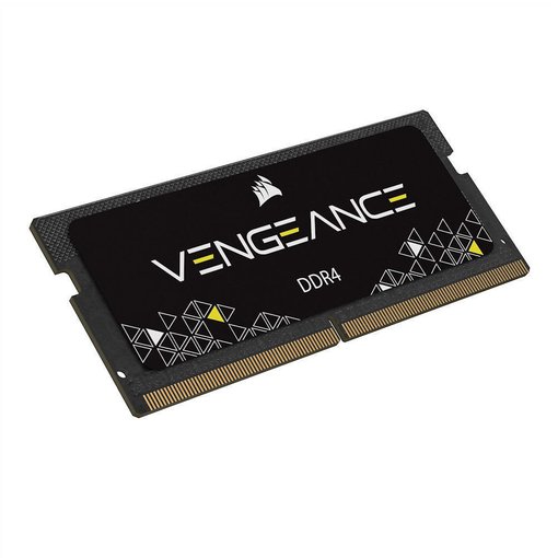 Memoria CORSAIR VENGEANCE 8GB DDR4 2400MHz SODIMM CL16 CMSX8GX4M1A2400C16 para notebook, laptop y mini PC de alto rendimiento