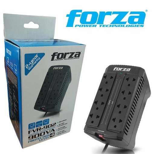 Imagen de ZAPATILLA FORZA  FVR-902 900VA/450W 220V 8 UNIVERSAL