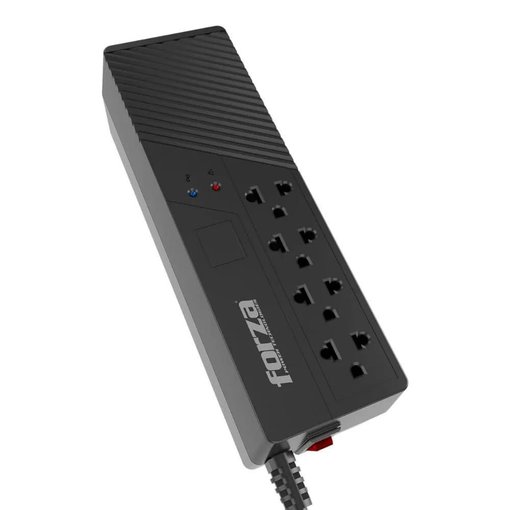 Regulador de voltaje Forza FVR-1012 de 1000VA 500W 220V con AVR y 4 tomas de corriente