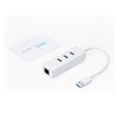 Imagen de HUB ADAPTADOR TP-LINK UE330 USB 3.0 A RJ45 GIGABIT CON 3 PUERTOS USB 3.0