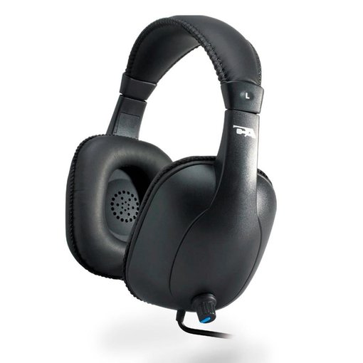 Vincha Cyber Acoustics ACM-940 estéreo con conexión 3.5 mm y drivers de 40 mm