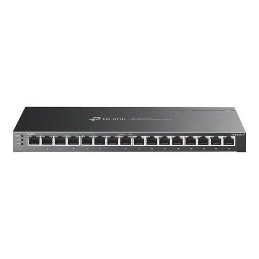 Imagen de SWITCH TP-LINK TL-SG2016P JETSTREAM 16 PUERTOS GIGABIT POE+ OMADA SDN