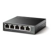Imagen de SWITCH TP-LINK TL-SF1005LP 5 PUERTOS FAST ETHERNET CON 4 PUERTOS POE+ 41W