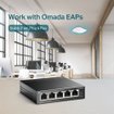 Imagen de SWITCH TP-LINK TL-SF1005LP 5 PUERTOS FAST ETHERNET CON 4 PUERTOS POE+ 41W