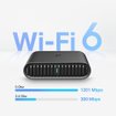 Imagen de ROUTER TP-LINK WR1502X AX1500 WIFI 6 DOBLE BANDA VPN TRAVEL ROUTER