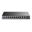 Imagen de SWITCH TP-LINK TL-SL1311MP 8 PUERTOS GIGABIT POE+ 124W CON 2 UPLINK Y 1 SFP