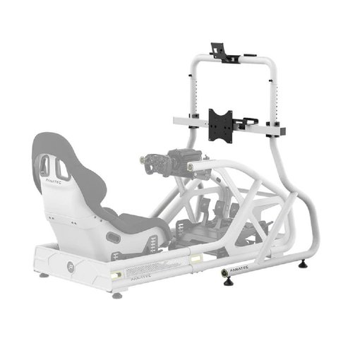 Soporte para monitor Fanatec GT Cockpit White CRD-9060002-WW para configuración de simulación de carreras