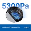 Imagen de ASPIRADORA ROBOT TP-LINK TAPO RV20 MAX PLUS 5300PA CON BASE DE AUTOVACIADO