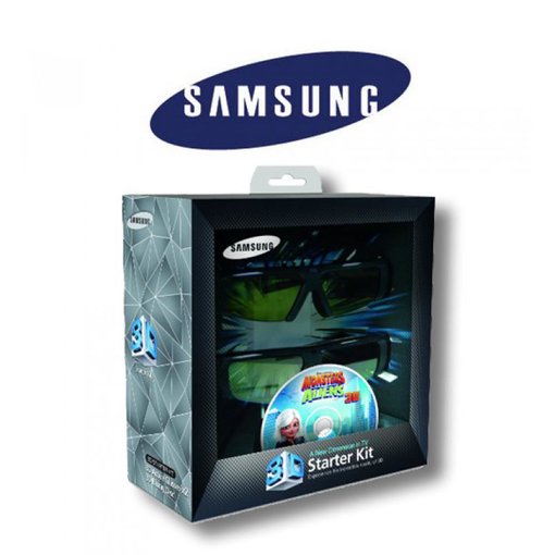Lentes 3D Samsung Starter Kit Active Shutter para Smart TV 3D
