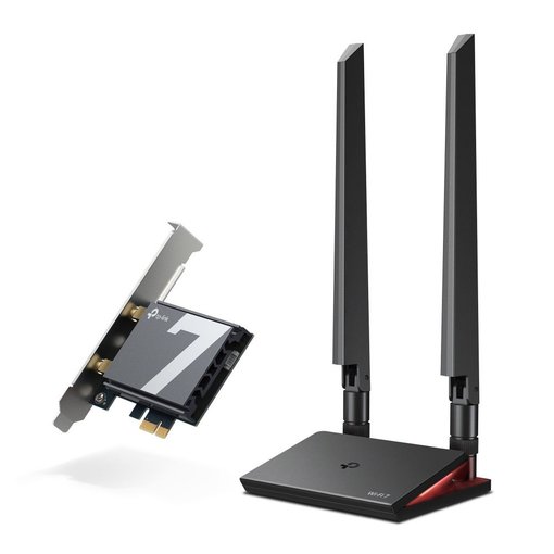 Imagen de TARJETA DE RED PCIE TP-LINK ARCHER TBE550E BE9300 WIFI 7 TRIBANDA BLUETOOTH 5.4