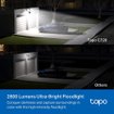 Imagen de CAMARA IP TP-LINK TAPO C720 2K QHD CON FOCO LED INTELIGENTE Y WIFI EXTERIOR