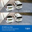 Imagen de CAMARA IP TP-LINK TAPO C720 2K QHD CON FOCO LED INTELIGENTE Y WIFI EXTERIOR