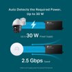 Imagen de INYECTOR POE TP-LINK TL-POE260R 2.5G POE+ 30W MULTIGIGABIT