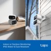 Imagen de CAMARA IP TP-LINK TAPO C246D 3K DOBLE LENTE 360° INTERIOR Y EXTERIOR IP65