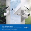 Imagen de CAMARA IP TP-LINK TAPO C410 KIT 2K 3MP INALÁMBRICA CON PANEL SOLAR