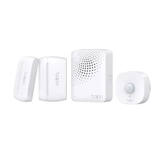 Kit inteligente TP‑Link Tapo T30 para seguridad y automatización del hogar