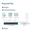 Imagen de SWITCH TP-LINK TL-SG1006PP GIGABIT 6 PUERTOS CON 1 POE++ Y 3 POE+ 64W