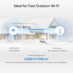 Imagen de DECO MESH TP-LINK BE25 OUTDOOR BE3600 WIFI 7 MESH EXTERIOR/INTERIOR 1 PACK IP65