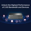 Imagen de SWITCH TP-LINK TL-SG108-M2 8 PUERTOS 2.5G MULTI-GIGABIT DE ESCRITORIO