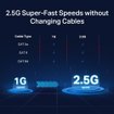 Imagen de SWITCH TP-LINK TL-SG108-M2 8 PUERTOS 2.5G MULTI-GIGABIT DE ESCRITORIO