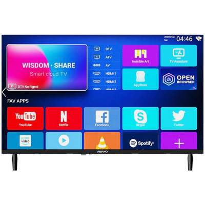 Smart TV Asano DF2 de 32 pulgadas HD LED Android con WiFi y diseño sin bordes