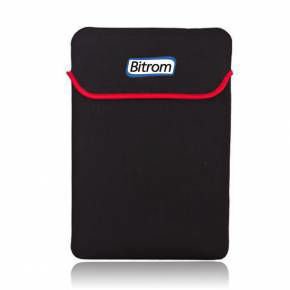 Imagen de SOBRE PARA NOTEBOOK BITROM 11" DE NEOPRENO NEGRO
