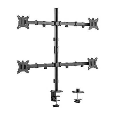 Soporte para monitor Brateck LDT66-C048 de escritorio con brazo ajustable y montaje ergonómico