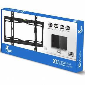 Soporte TV XTECH XTA-325 fijo para televisores LED, LCD, Plasma y OLED de 32 a 55 pulgadas, capacidad de 30 kg, montaje VESA y diseño de bajo perfil para instalación en pared