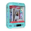 Gabinete Thermaltake The Tower 600 Mint Strawberry ATX Mid Tower vertical con paneles de vidrio templado