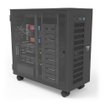 Gabinete Thermaltake AX700 TG Super Tower negro con panel de vidrio templado, amplio espacio interno y soporte para refrigeración avanzada.