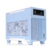 Gabinete Thermaltake TR100 Hydrangea Blue Mini-ITX Mini Tower compacto vertical