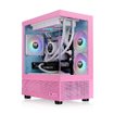 Gabinete Thermaltake View 170 TG ARGB Bubble Pink Micro ATX Mini Tower con vidrio templado
