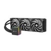Water Cooler Thermaltake Toughliquid 360 ARGB TRX40 — sistema de refrigeración líquida de 360 mm para procesadores AMD Threadripper, con iluminación ARGB sincronizable, bomba de alto rendimiento y triple ventilador para máxima disipación térmica y estabilidad en overclocking.