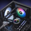 Imagen de WATER COOLER THERMALTAKE TH120 V2 ARGB SYNC CL-W360-PL12SW-A
