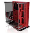 Imagen de GABINETE THERMALTAKE CORE P3 TG ROJO ATX OPEN FRAME CA-1G4-00M3WN-03