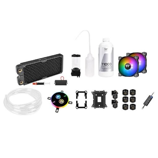 Imagen de KIT WATER COOLER THERMALTAKE PACIFIC C240 CUSTOM LOOP CL-W249-CU12SW-A