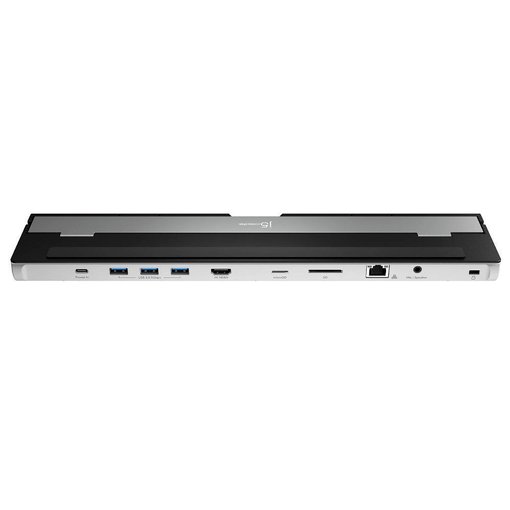Hub J5Create 9‑in‑1 con HDMI, Ethernet y lector de tarjetas