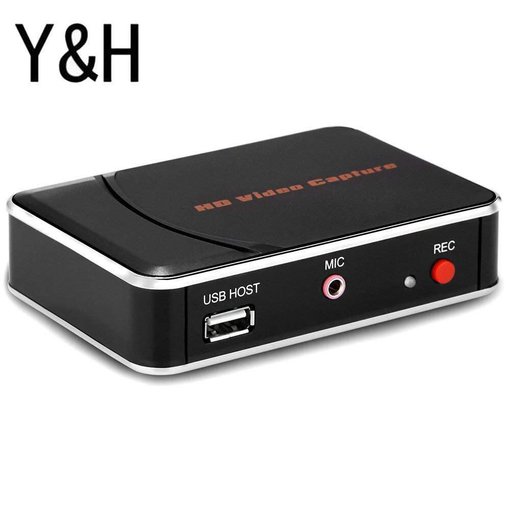 Capturadora externa Y&H HDMI Game HD con entrada HDMI y grabación Full HD 1080p 60 FPS