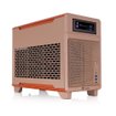 Gabinete Thermaltake TR100 Gravel Sand Mini-ITX Mini Tower compacto vertical