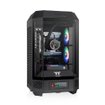 Gabinete Thermaltake The Tower 250 negro Mini-ITX Mini Tower vertical con paneles de vidrio templado y diseño compacto para PC gamer.