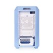 Imagen de GABINETE THERMALTAKE THE TOWER 250 HYDRANGEA BLUE MINI-ITX MINI TOWER VERTICAL CA-1Z9-00SFWN-00