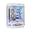 Gabinete Thermaltake The Tower 600 Snow ATX Mid Tower vertical con vidrio templado