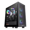 Gabinete Thermaltake V350 TG ARGB Air Black ATX Mid Tower con panel de vidrio templado