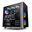 Gabinete Thermaltake View 31 TG ARGB Black ATX Mid Tower con panel de vidrio templado
