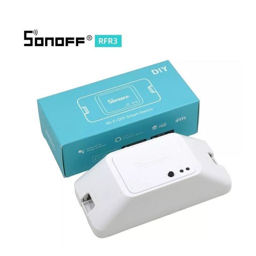 Switch inteligente Sonoff RFR3 WiFi y RF 433MHz 220VAC 10A