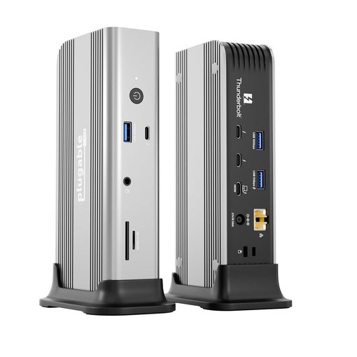 Dock Plugable Thunderbolt 5 TBT‑UDT3 11‑en‑1 con 140W de potencia