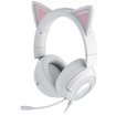 Vincha Razer Kraken Kitty V3 X White RZ04-05350300-R3U1 para gaming con iluminación RGB, sonido envolvente y micrófono integrado