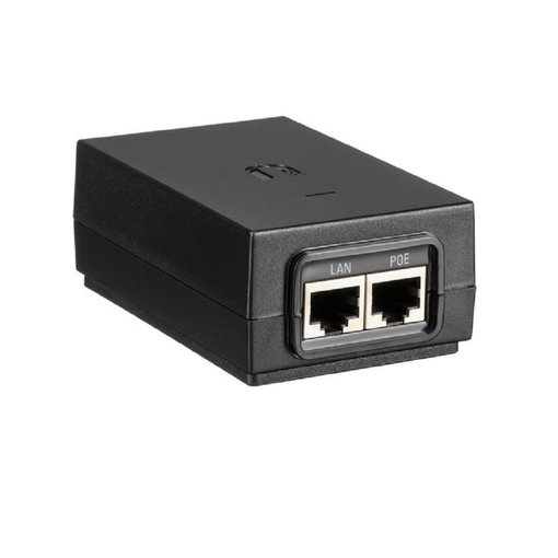 Imagen de INYECTOR POE UBIQUITI 24V 1A 24W GIGABIT PASSIVE POE POE-24-24W-G