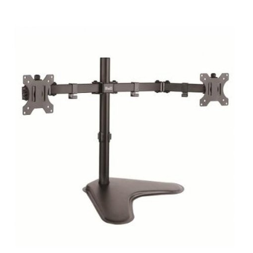 Soporte doble para monitores Klip Xtreme KPM-311 compatible con pantallas de 13 a 32 pulgadas
